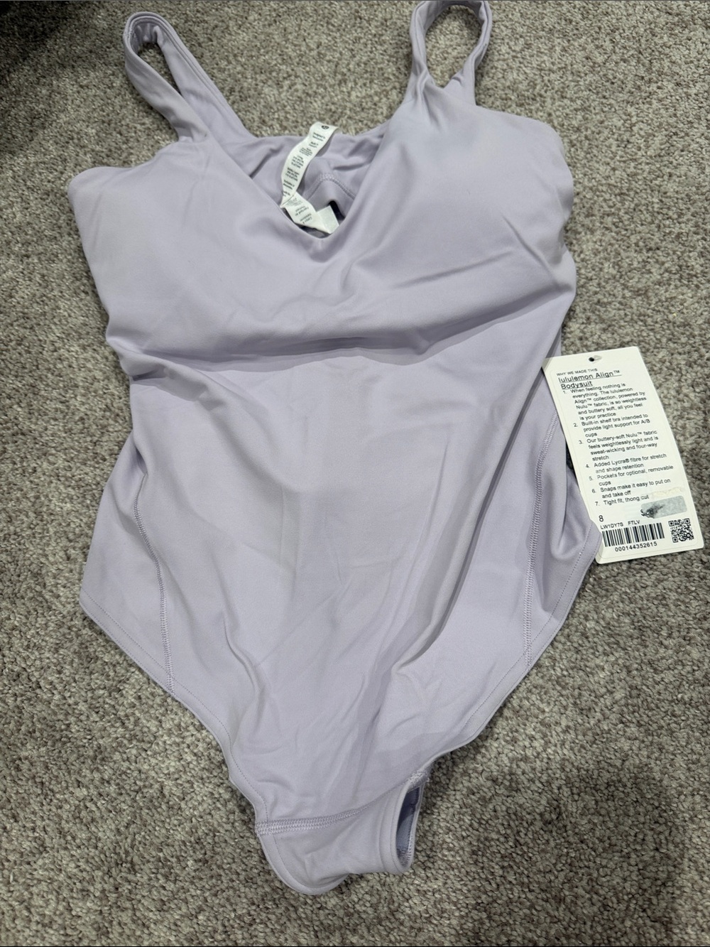 Lululemon align bodysuit size 8